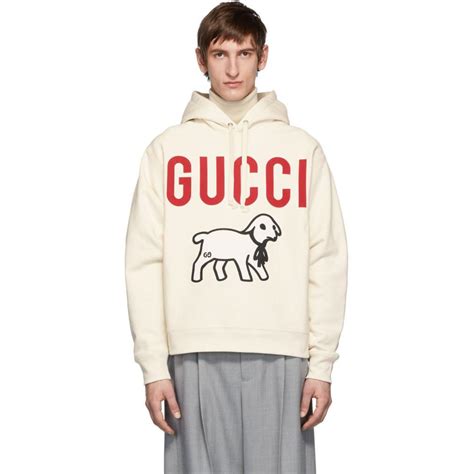 gucci sheep hoodie|farfetch gucci hoodie.